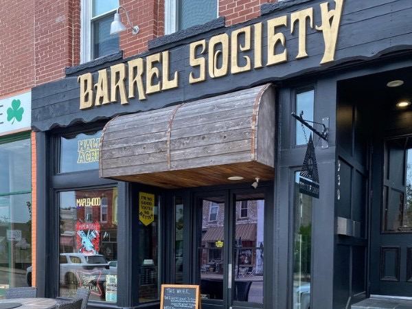 Barrel Society storefront in Princeton